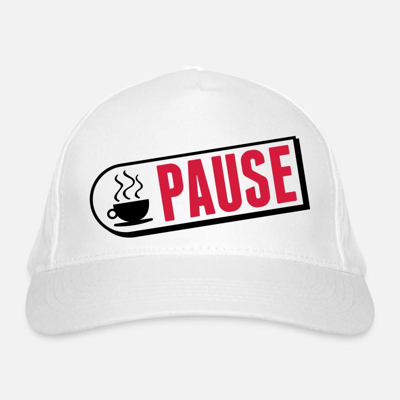 kaffee_pause_tm2 Organic Baseball Cap