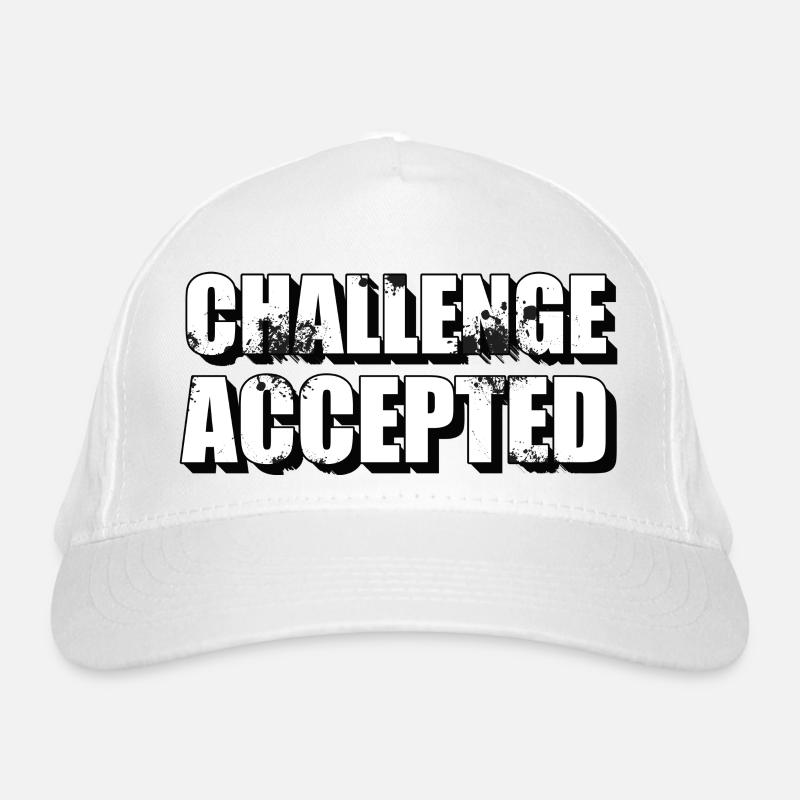 défi accepté Casquette classique bio