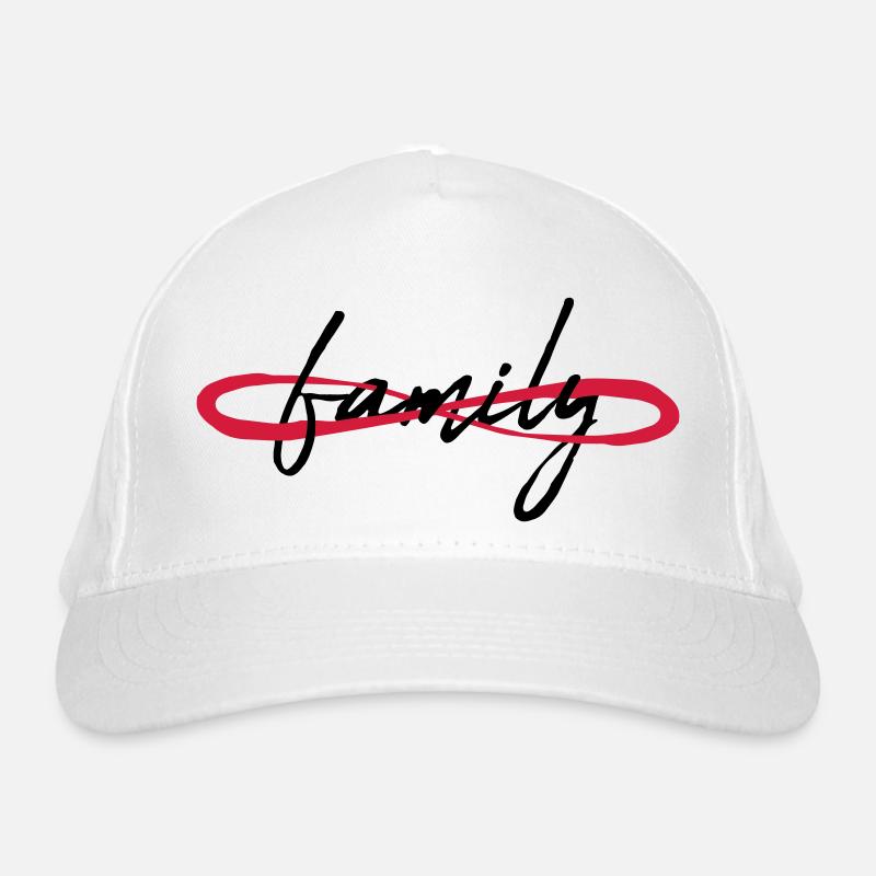 Infinite Family icon Organic Baseball Cap
