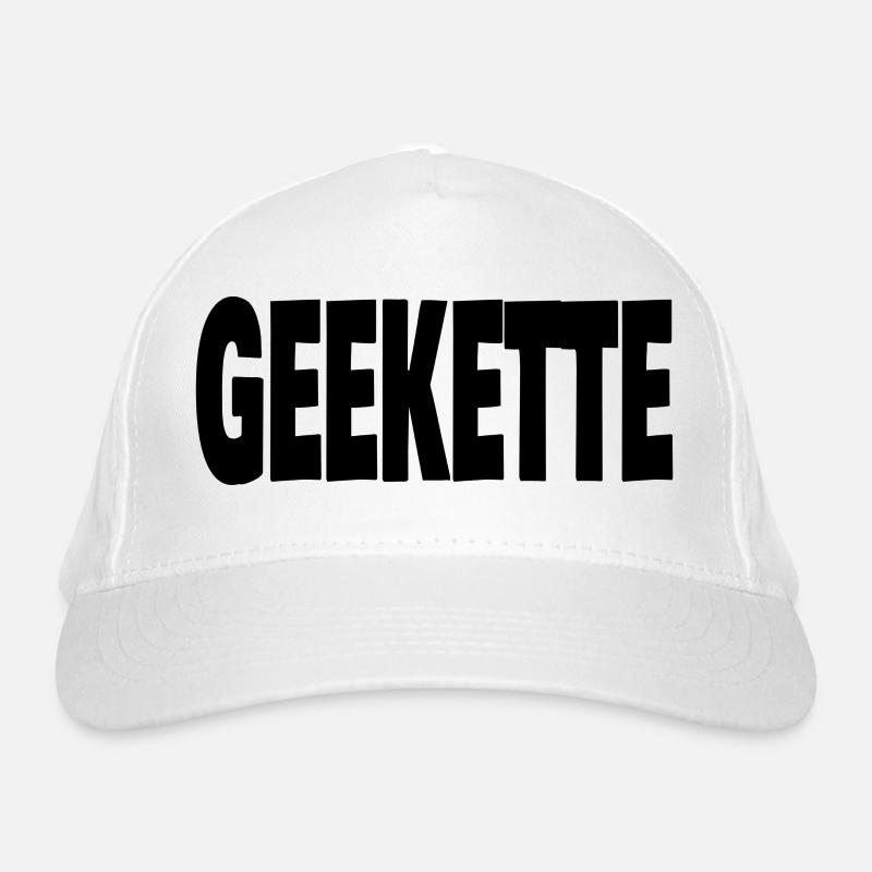 geekette Casquette classique bio