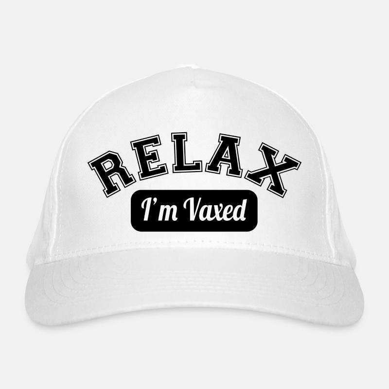 #Vaccinated Bio-Baseballkappe