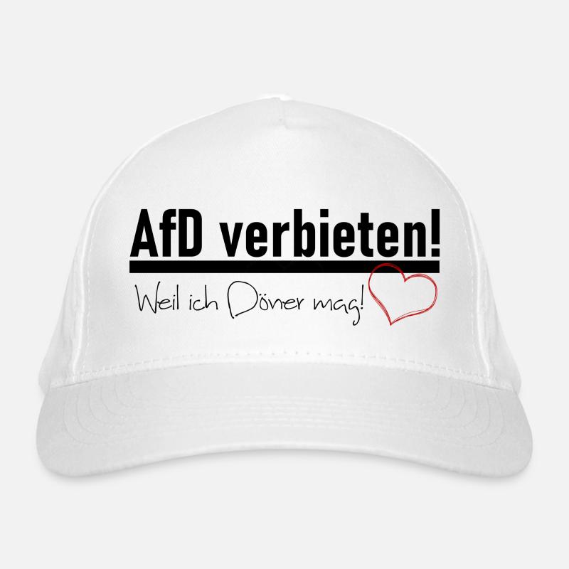 AfD verbieten Bio-Baseballkappe