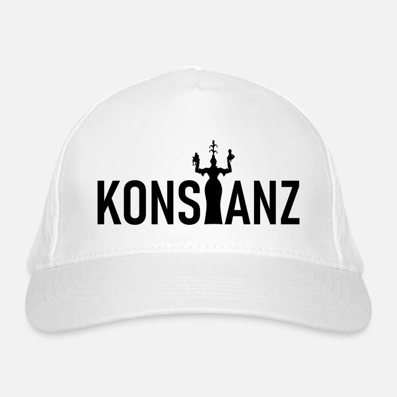Konstanz - Imperia - Bodensee - Baden-Württemberg Bio-Baseballkappe