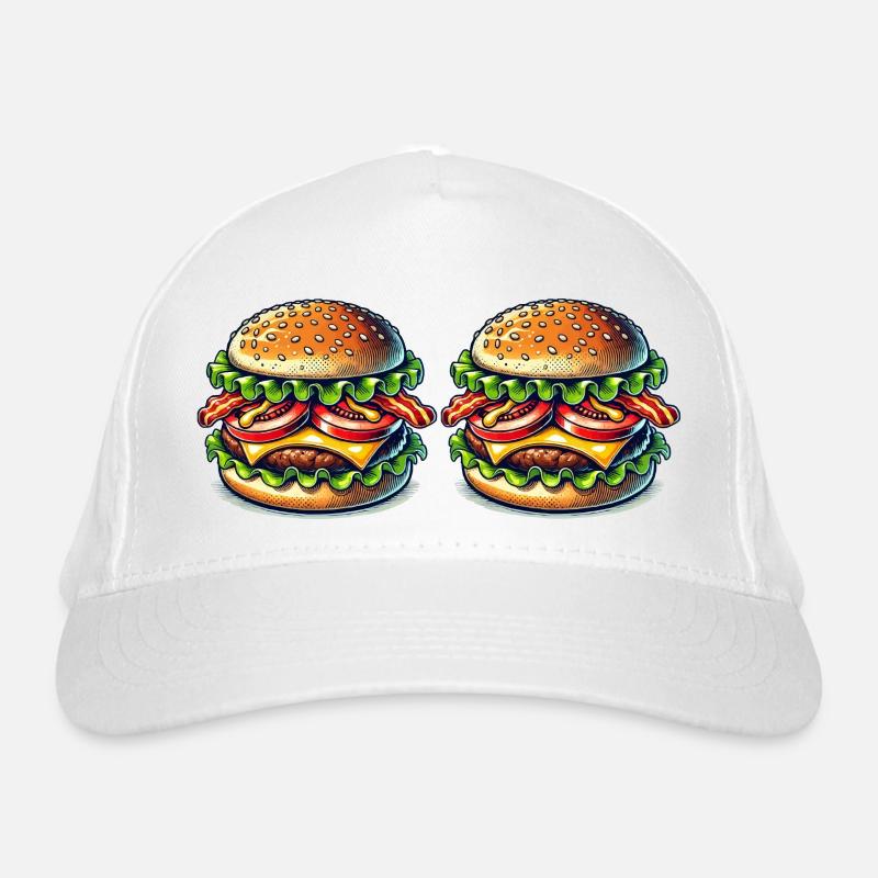 Burger Bio-Baseballkappe