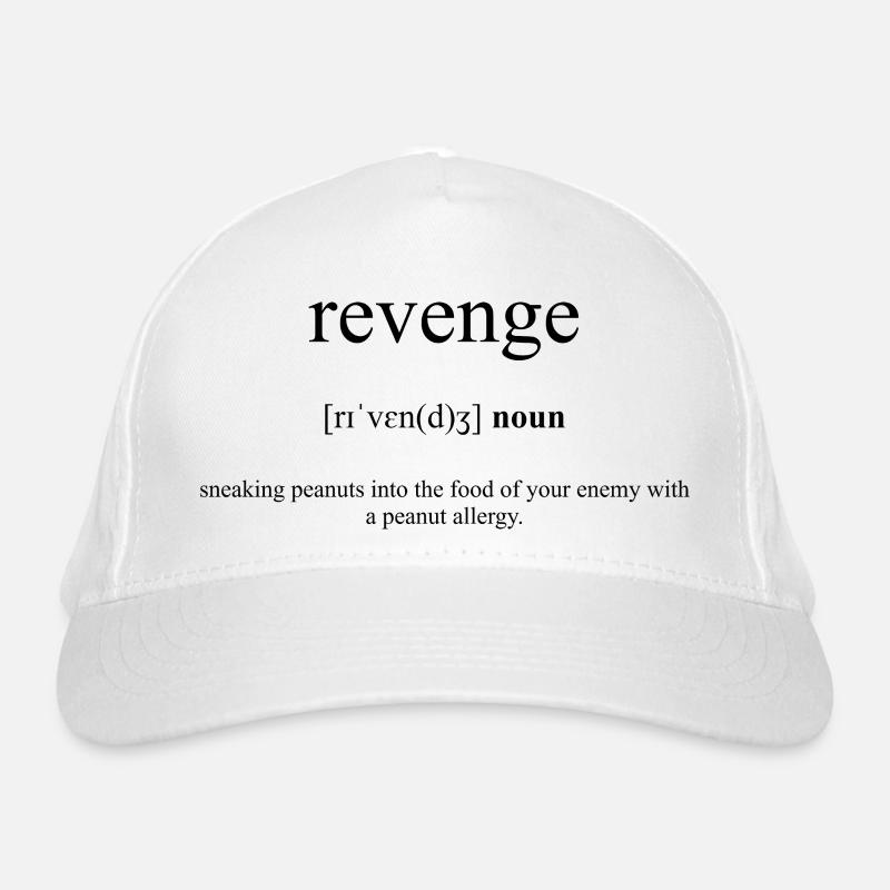 Revenge | Rache Definition Dictionary Bio-Baseballkappe