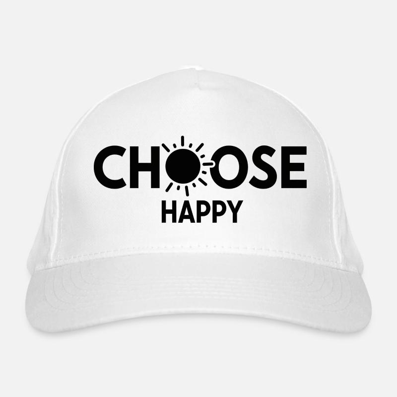 Bright Sunburst Wählen Sie Happy Design Bio-Baseballkappe