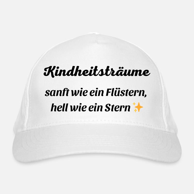 Rêves d’enfant1 Casquette classique bio