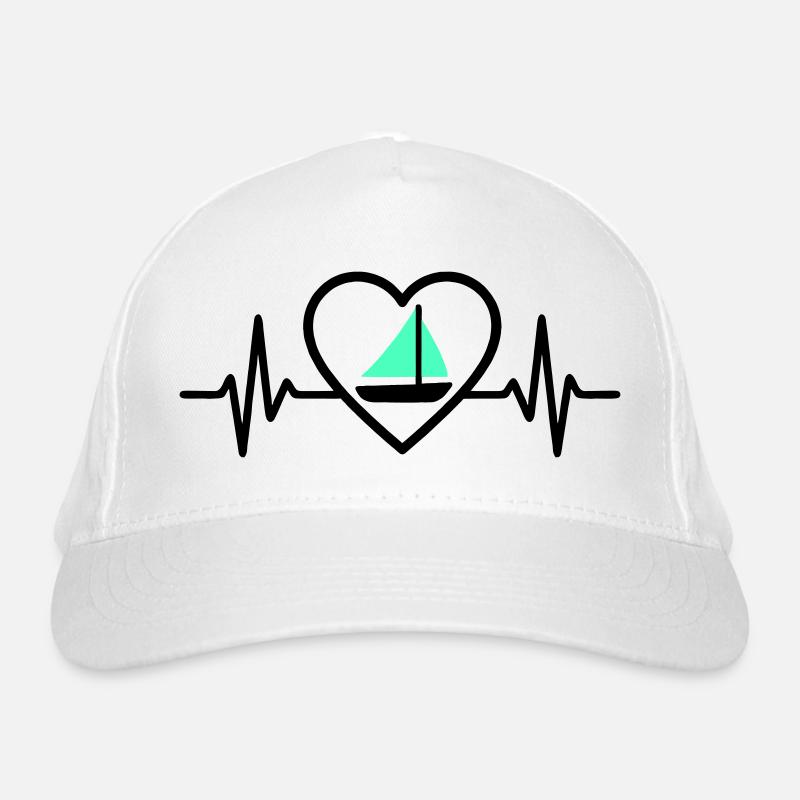 Navigation de cœur – Bateau de la passion Casquette classique bio