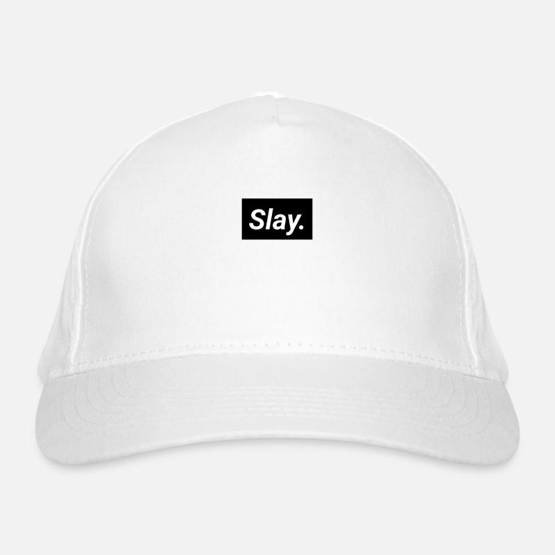 slay. Schlicht, witzig. Jugendliche Youngster Bio-Baseballkappe