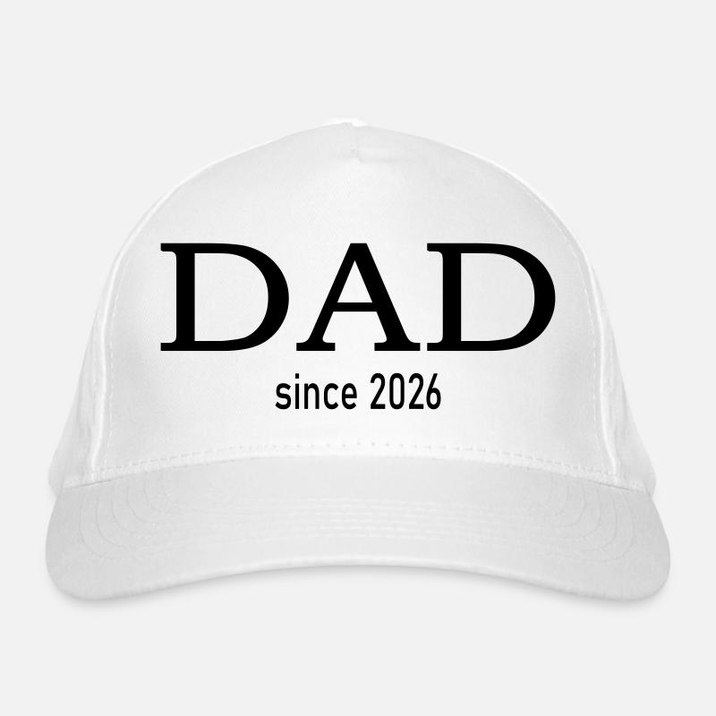 Dad since 2026 Organic Baseball Cap
