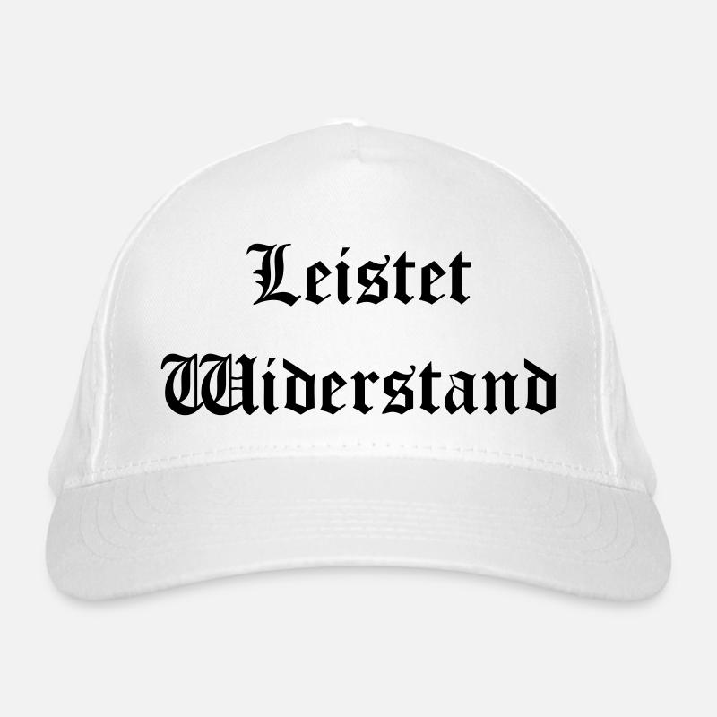 Leistet_wiederstand Organic Baseball Cap