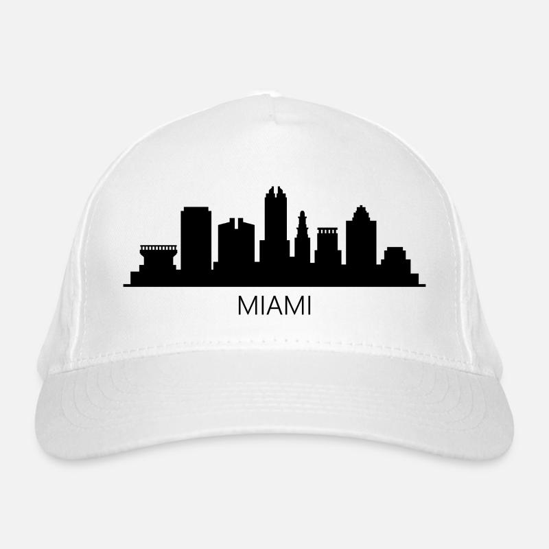 Miami Skyline Bio-Baseballkappe