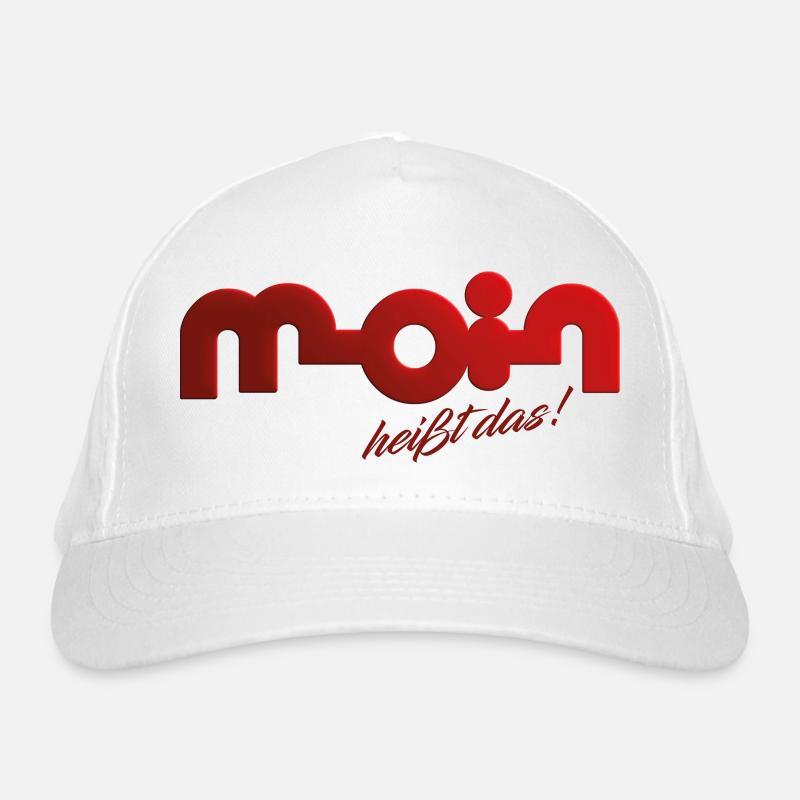 Moin heißt das! Bio-Baseballkappe