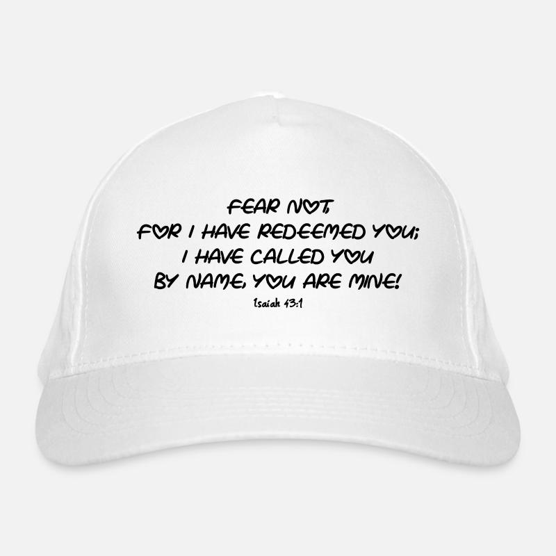 Ésaïe 43:1 Casquette classique bio