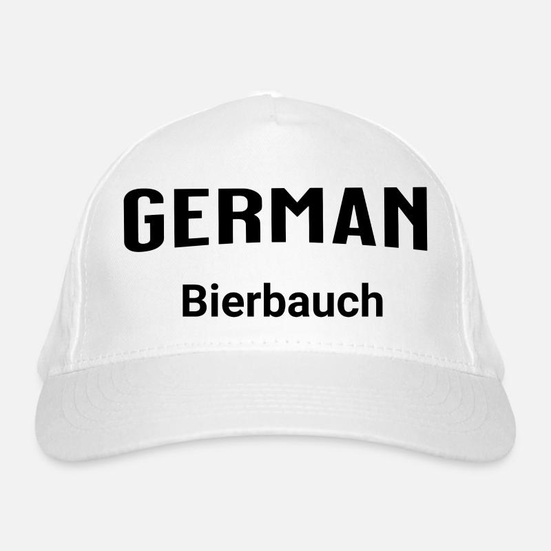 German Bierbauch Bio-Baseballkappe