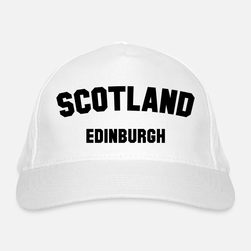 ÉDIMBOURG Ecosse Schottland Casquette classique bio