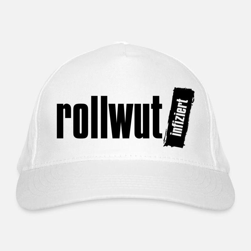 Rollwut Logo Bio-Baseballkappe