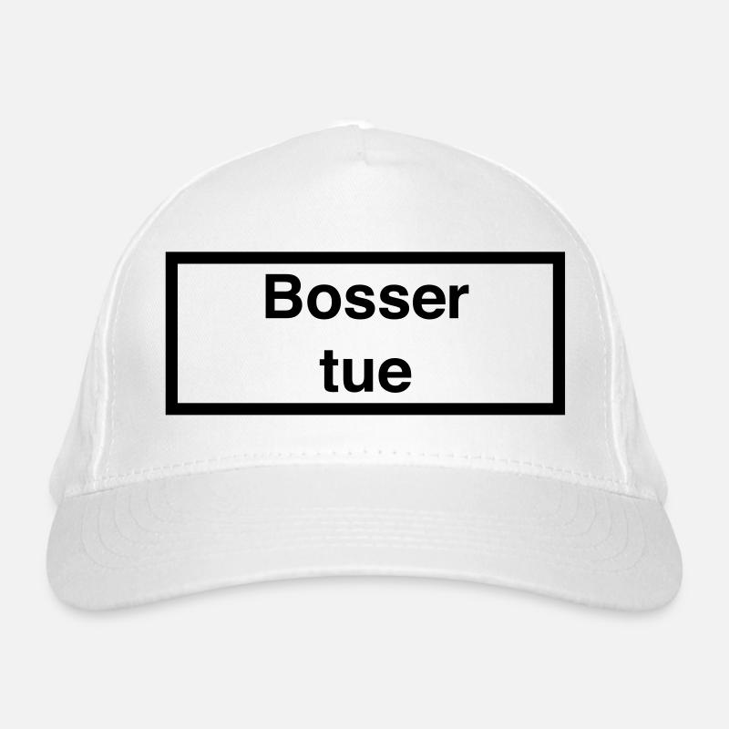 Bosser tue :) Casquette classique bio