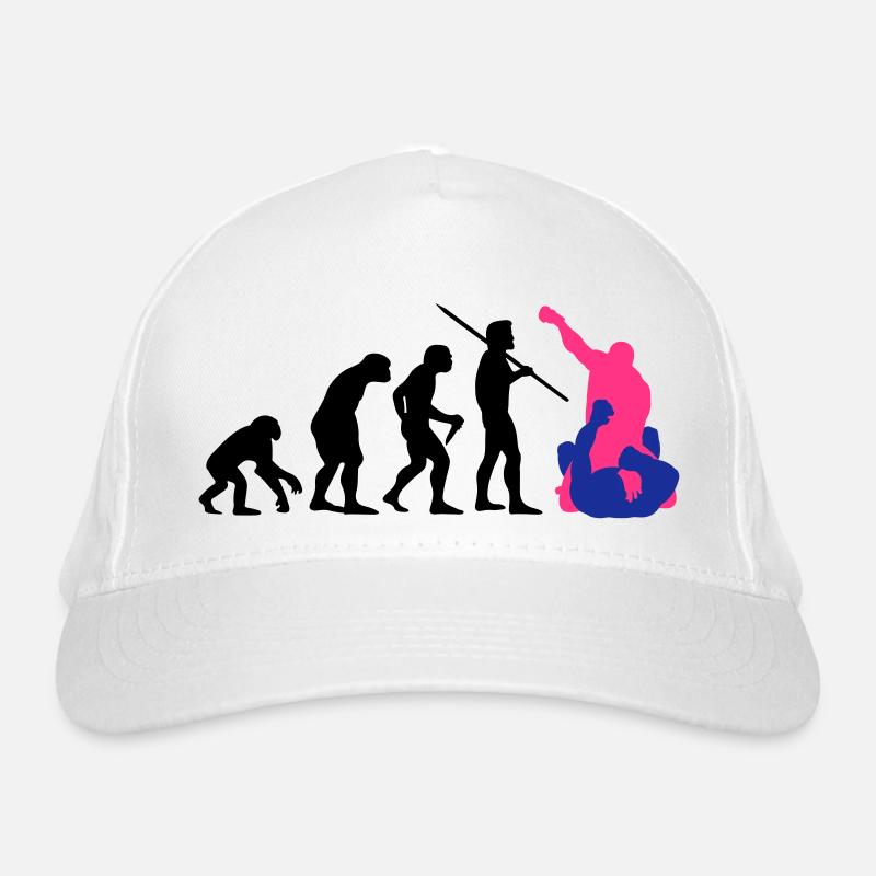 Evolution des Mannes - MMA Bio-Baseballkappe