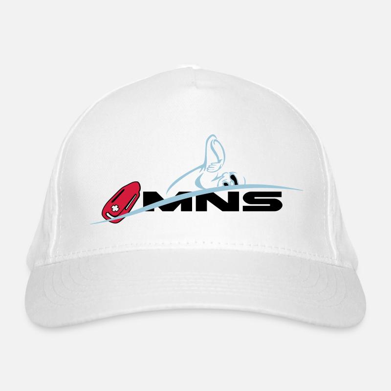 MNS maître-nageur sauveteur - Casquette classique bio - blanc
