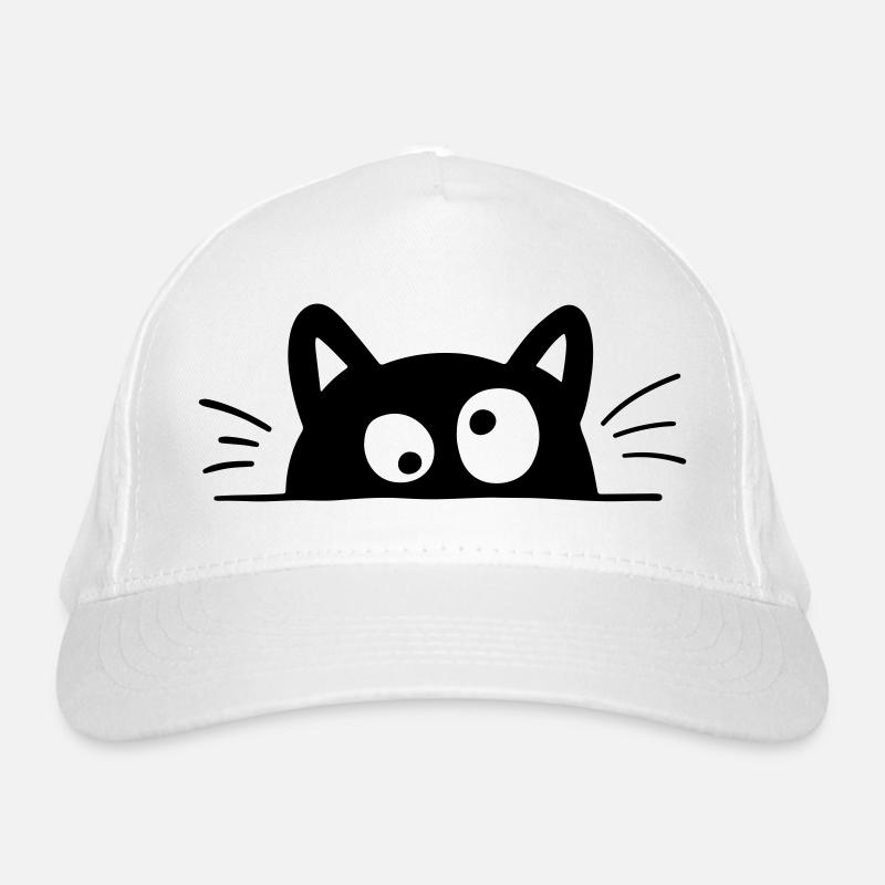 Drôle Chat Casquette classique bio
