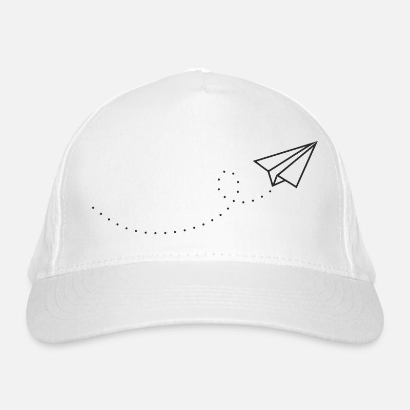 Paperplane Organic Baseball Cap