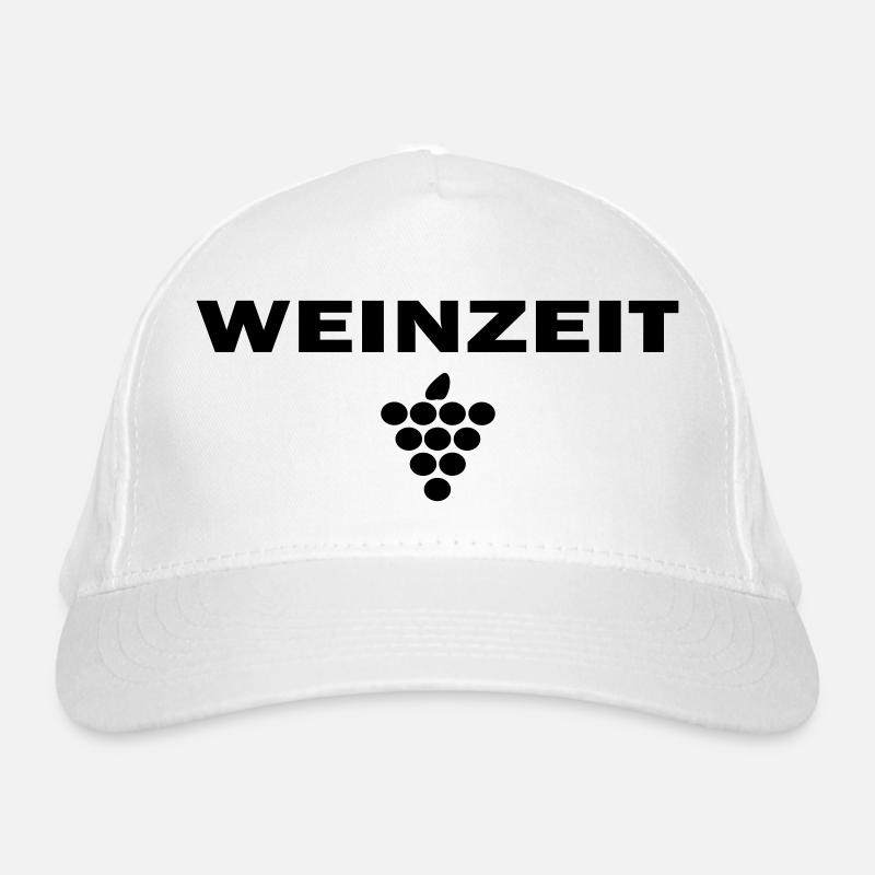 Weinzeit Bio-Baseballkappe