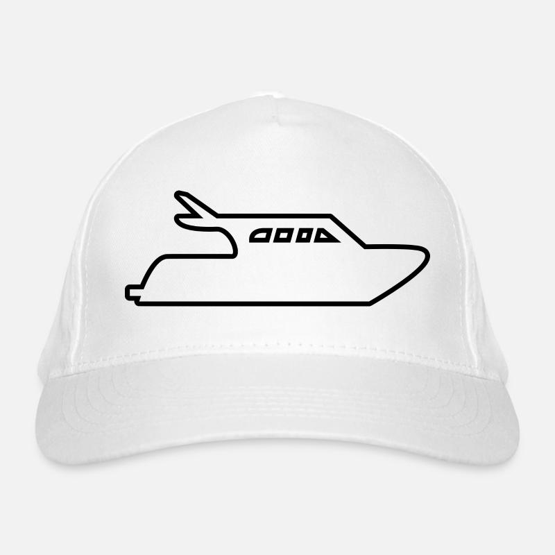 Motorboat Organic Baseball Cap