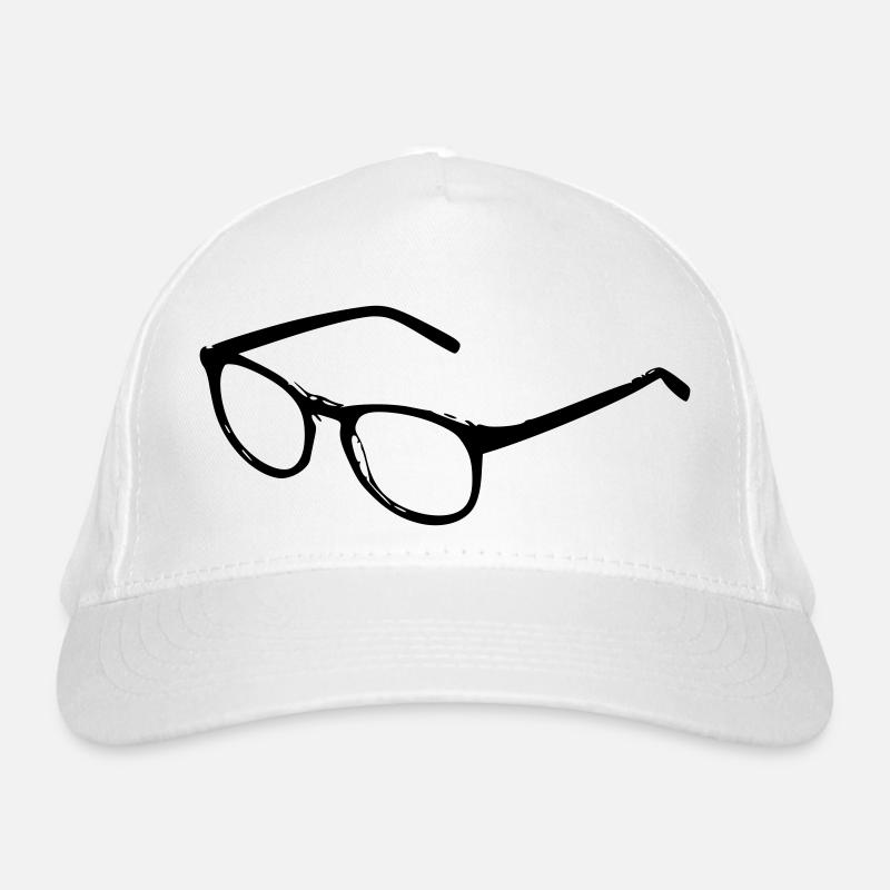 Brille - Bild Bio-Baseballkappe