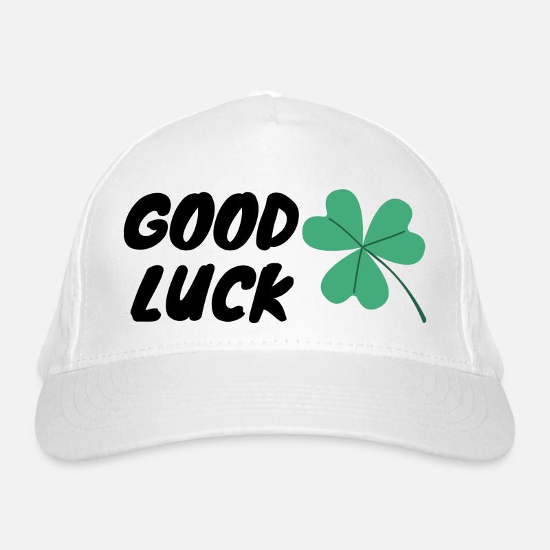 Good Luck Organic Baseball Cap