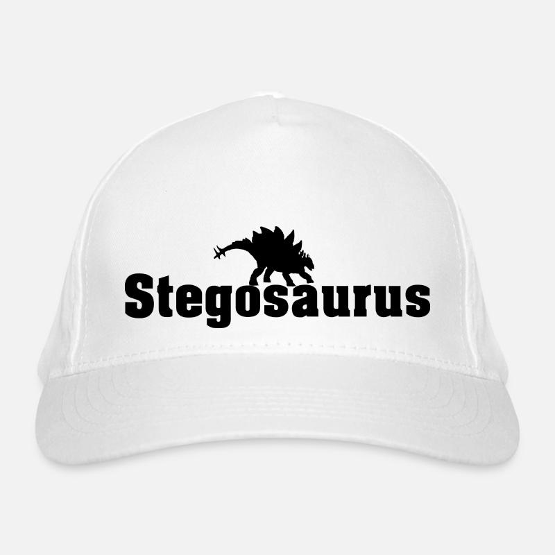 Stegosaurus Organic Baseball Cap