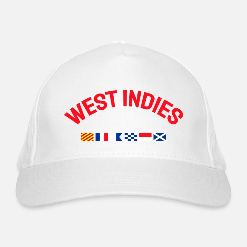 Drapeaux des Antilles - Karibik - Caraïbes - Flaggen Casquette classique bio
