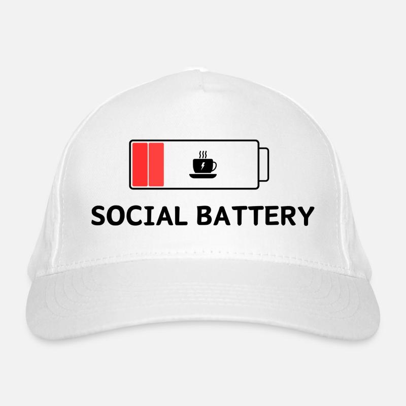 Batterie sociale Casquette classique bio