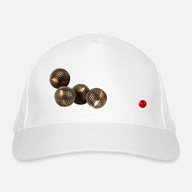 Boule-Spiel Bio-Baseballkappe