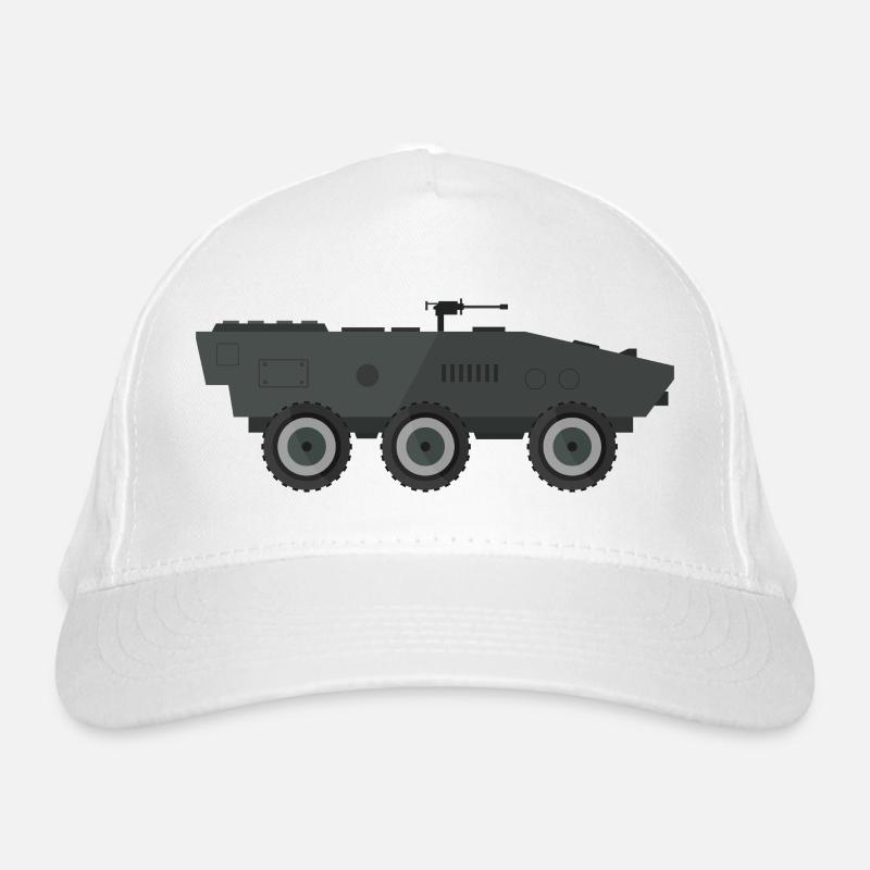 Military tank Organic Baseball Cap
