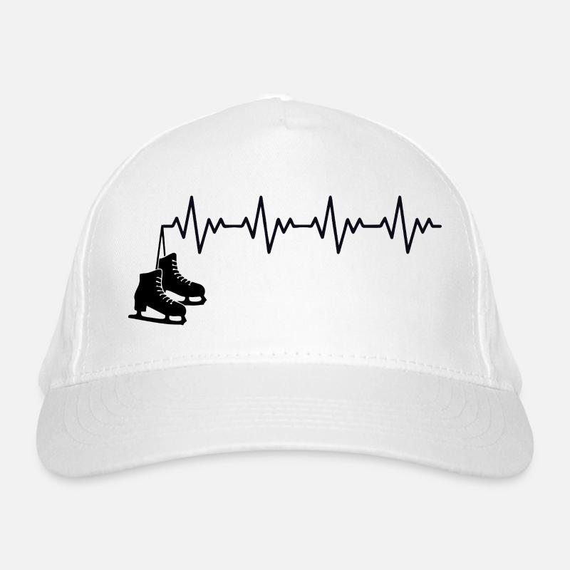 Schlittschuhe Eiskunstläufer Schlittschuh EKG Bio-Baseballkappe