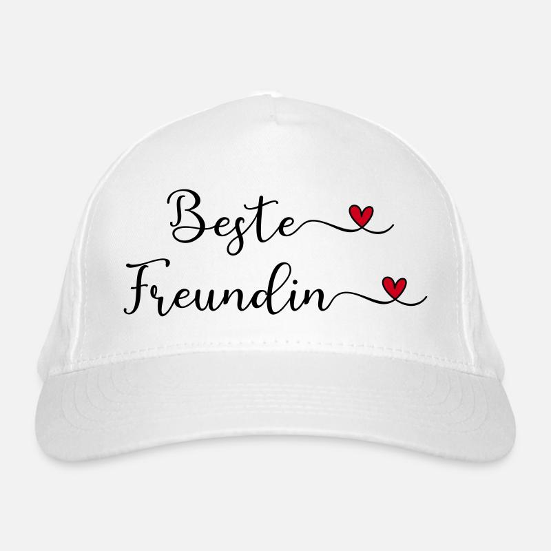 Beste Freundin Bio-Baseballkappe