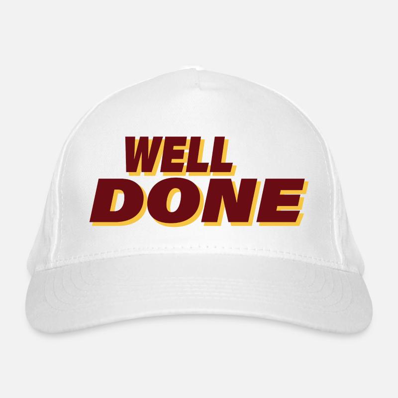 WELL DONE Organic Baseball Cap