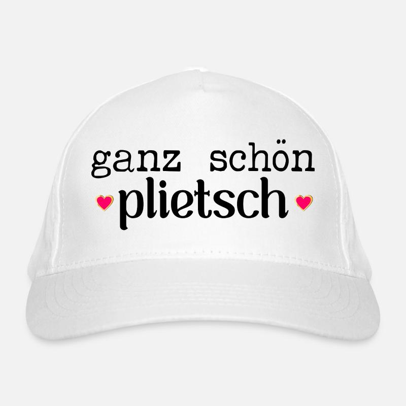 Hamburg Komplimente Plietsch Bio-Baseballkappe