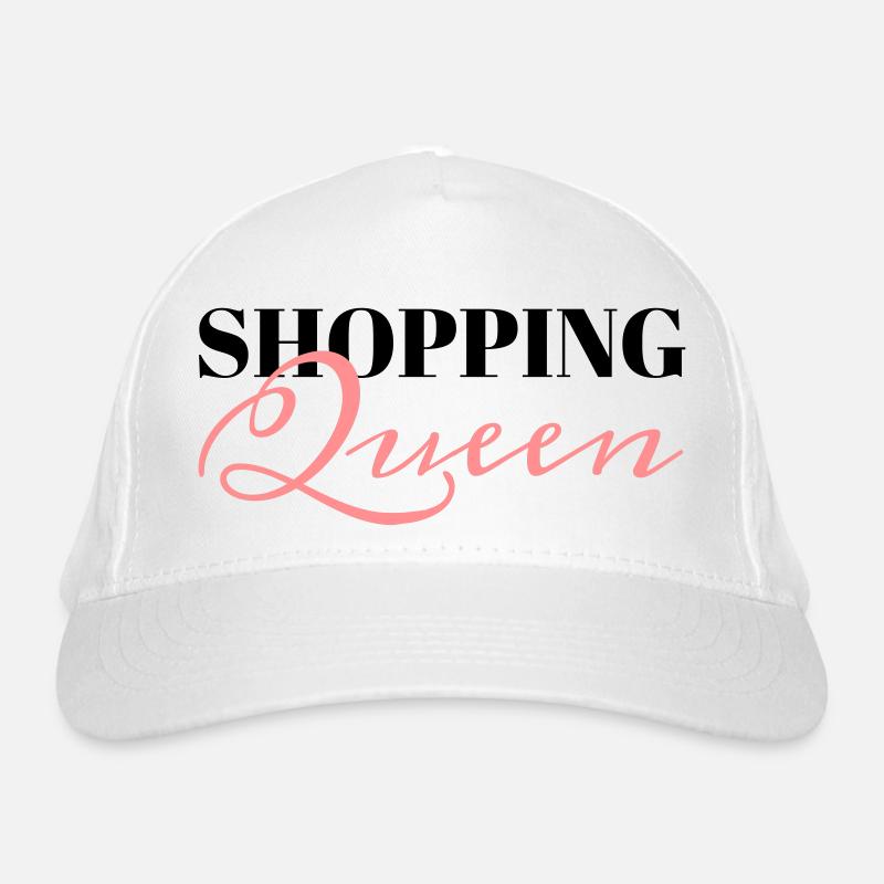Shopping Queen - Bio-Baseballkappe - Weiß