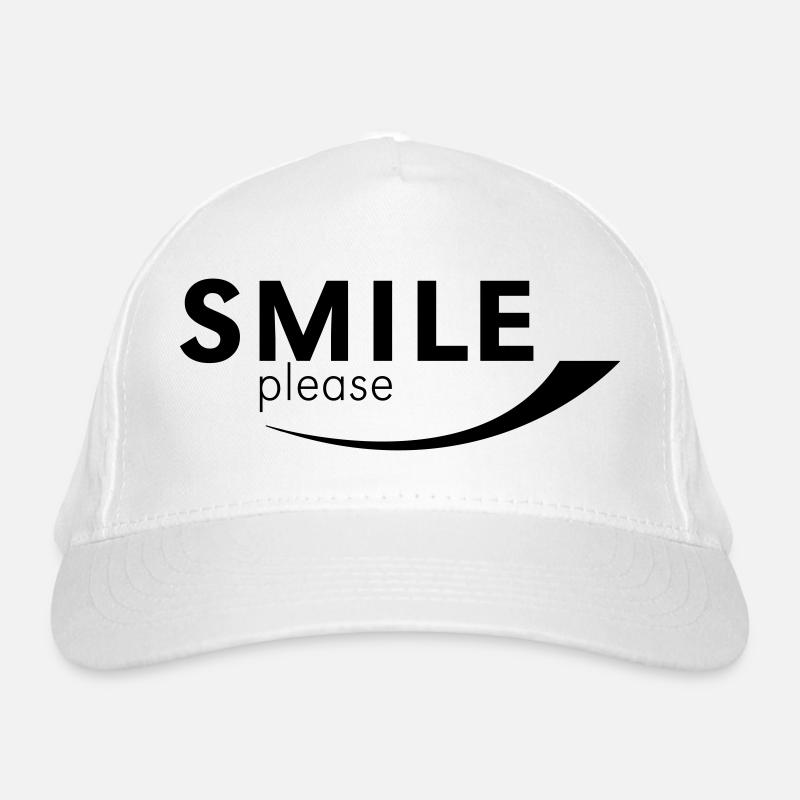 Smile please Casquette classique bio