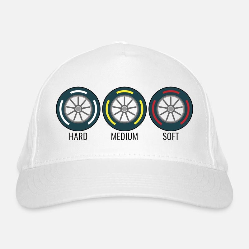 Tire formula car racing Organic Baseball Cap