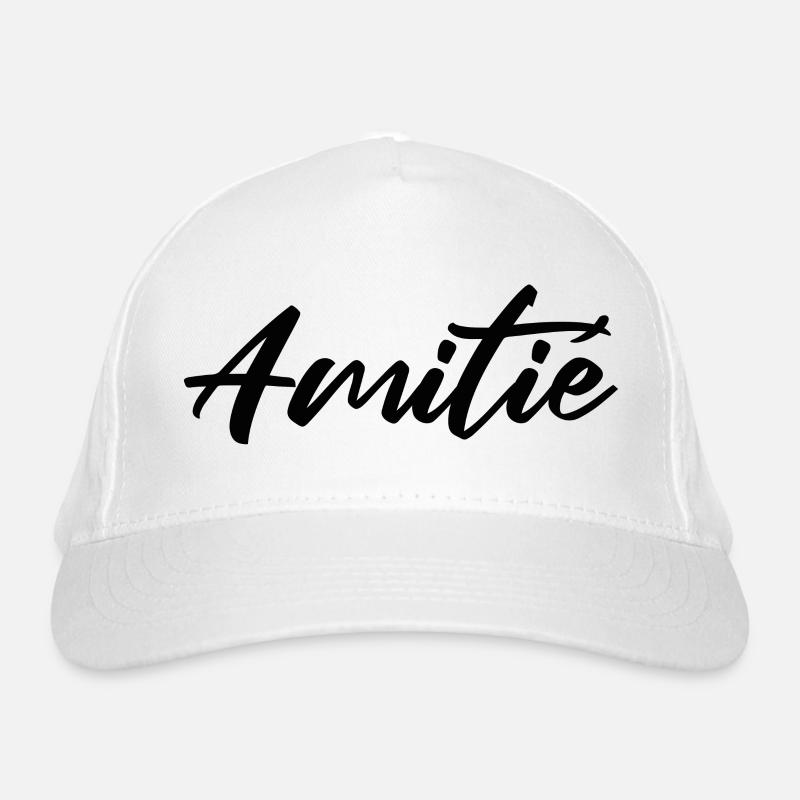 Freundschaft - Freundschaft Bio-Baseballkappe