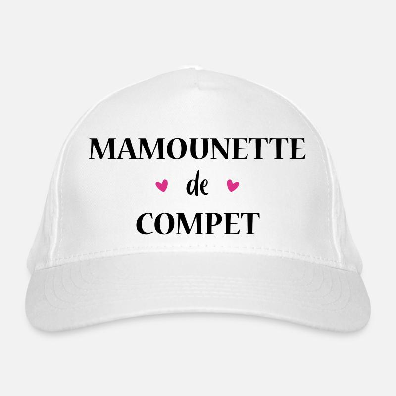 mamounette de compet Casquette classique bio