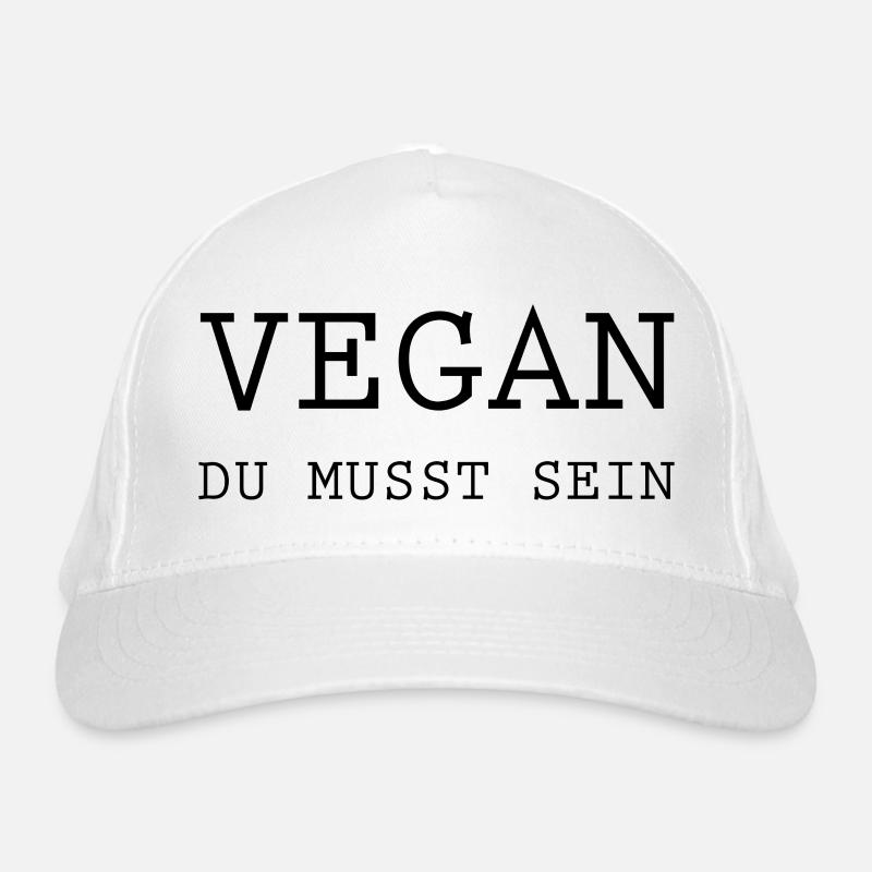 Vegan Veggie Bio-Baseballkappe