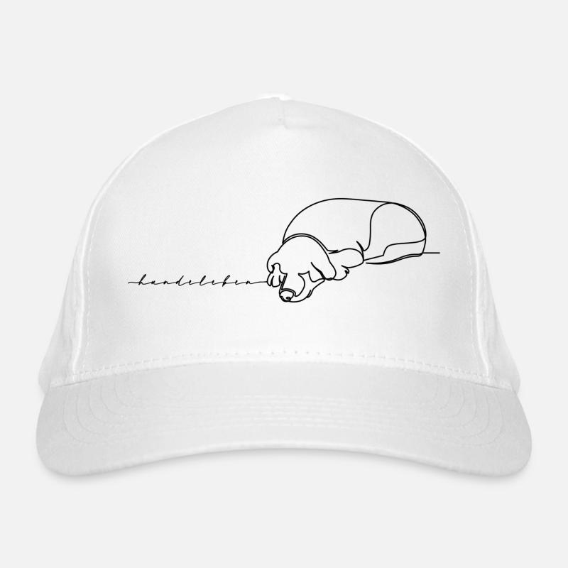 Hundeleben Unisex Casper Bio-Baseballkappe