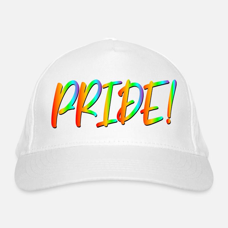 LETTERING PRIDE - COMMUNAUTÉ LGBTQ Casquette classique bio
