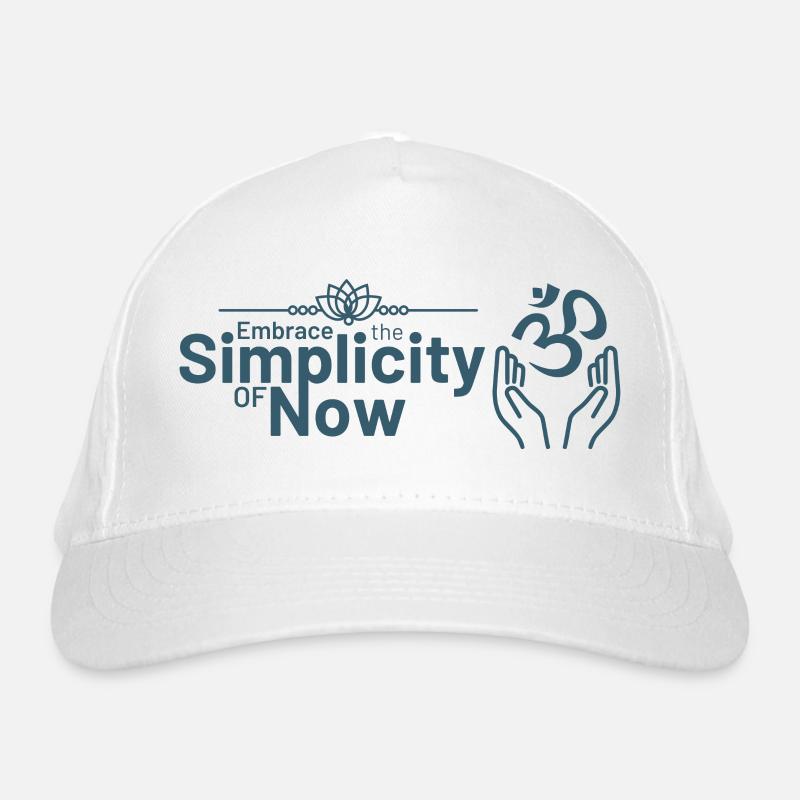 Embrassez la simplicité du présent Casquette classique bio