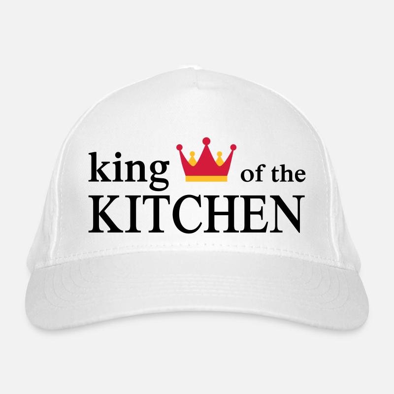 Funny cooking apron for men Organic Baseball Cap
