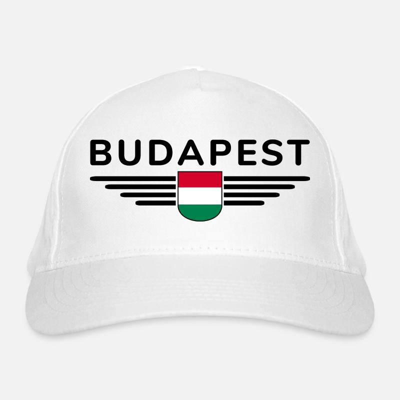 T-shirt Budapest pour les supporters hongrois Casquette classique bio